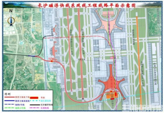 长沙磁浮东延线图片