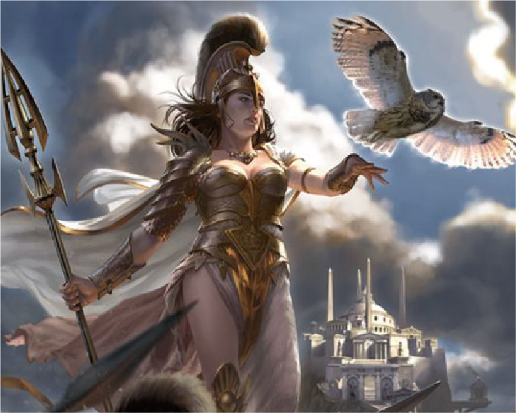 雅典娜:无敌女战神,却因自己的骄傲,将少女阿拉克涅变成了蜘蛛