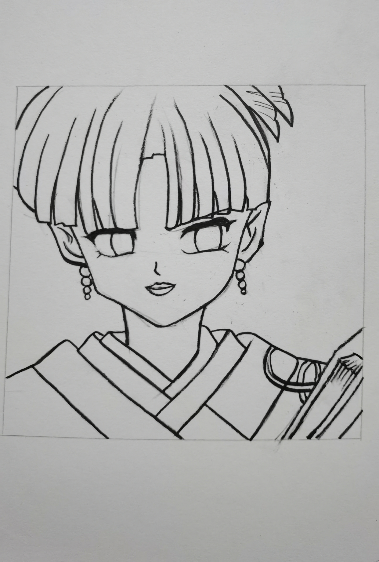 临摹奈落的手下神乐