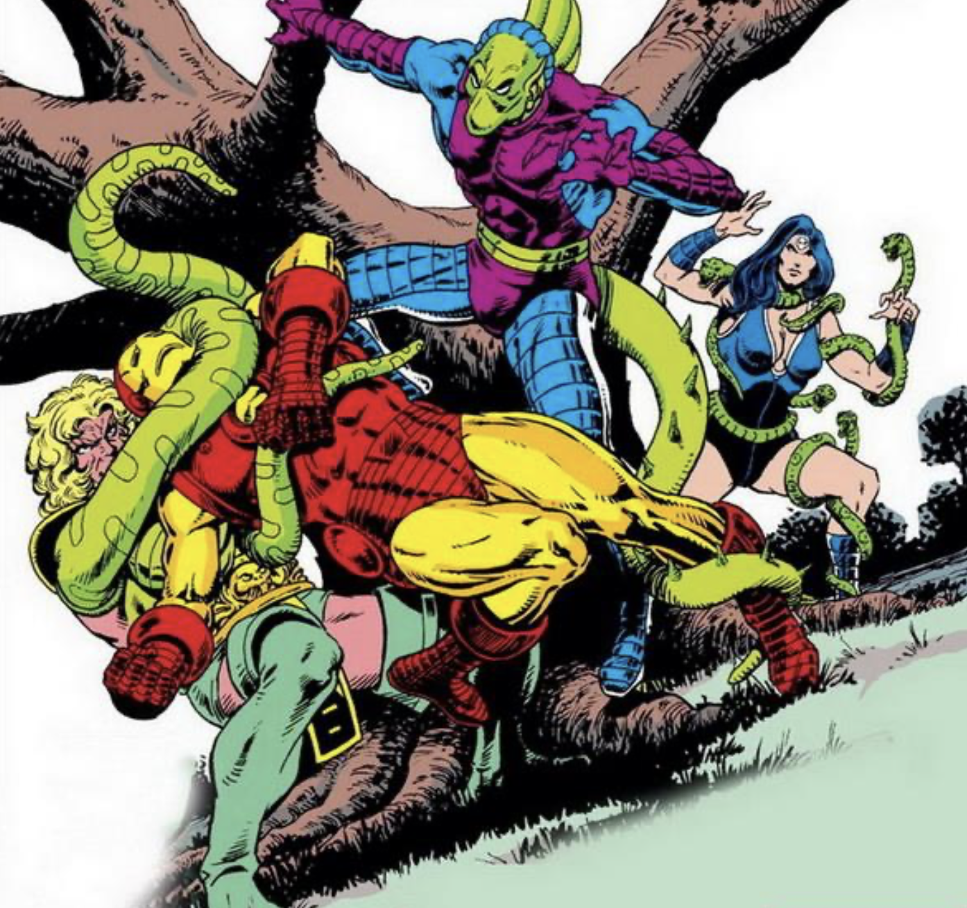 传闻漫威《美队4》的反派"毒蛇帮",究竟是什么来历?