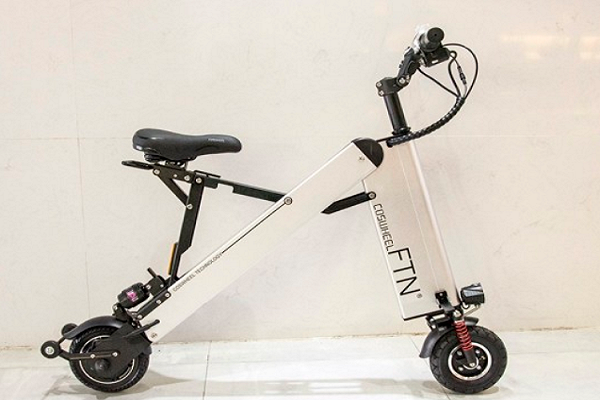 折叠电动车怎么折叠