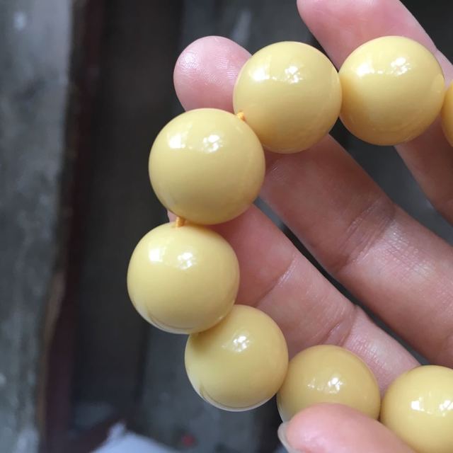 抹香鲸牙手串简直太值得收藏了!