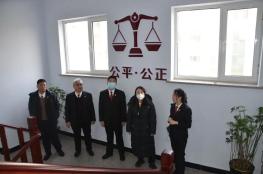 央视记者走进沟帮子人民法庭调研指导