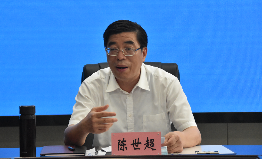 市生态环境局党委书记,局长陈世超主持召开2021年第13次局长办公会