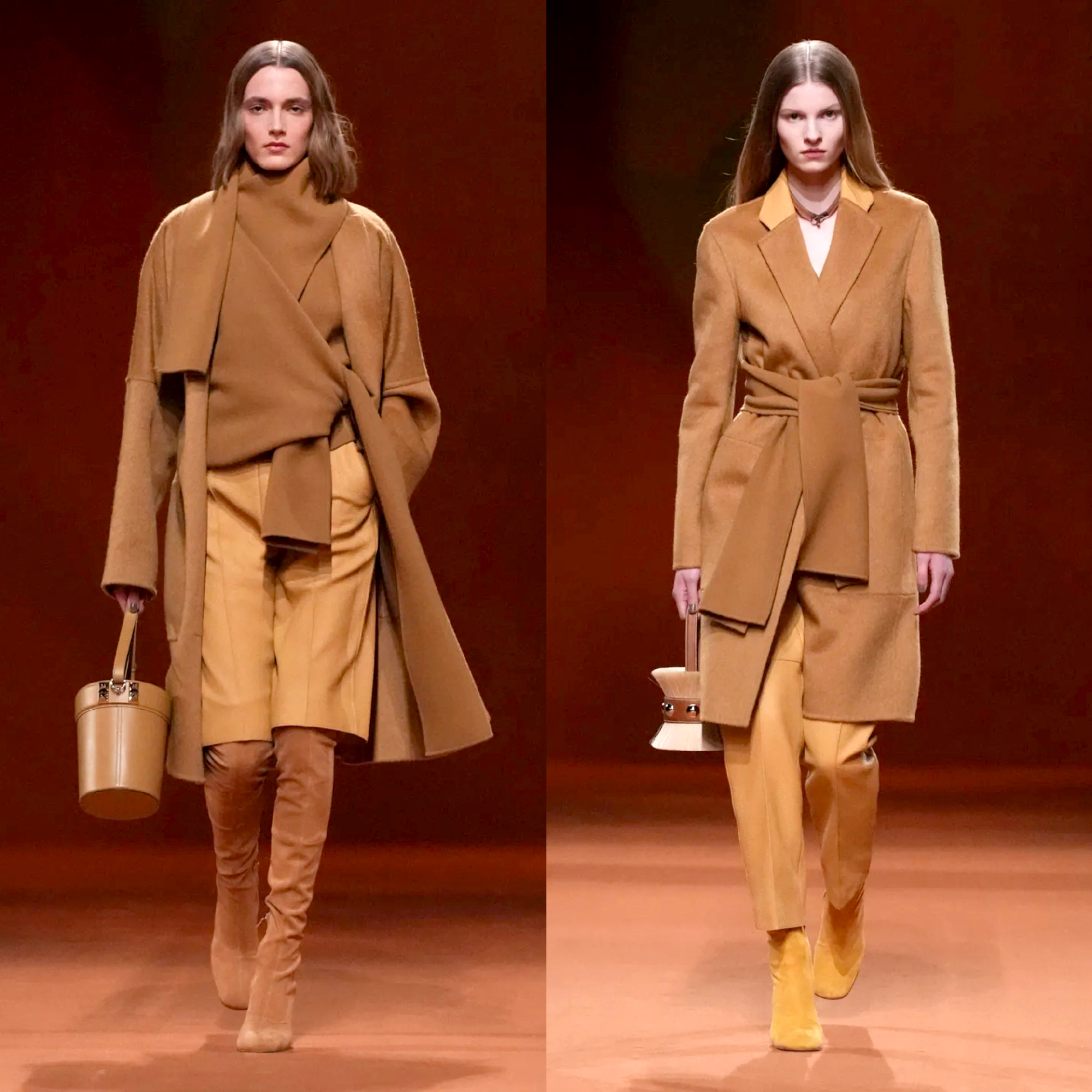 hermès 2023秋冬系列,率性温暖,低调更沉稳优雅,简约实穿路线