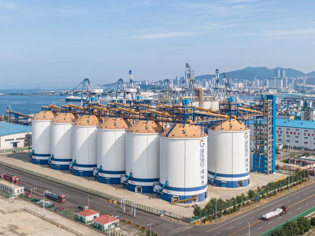 山东首个筒仓公用型保税仓库在烟台落户