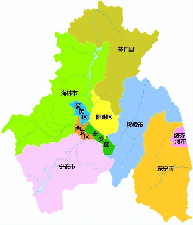 牡丹江市行政规划细则(二)