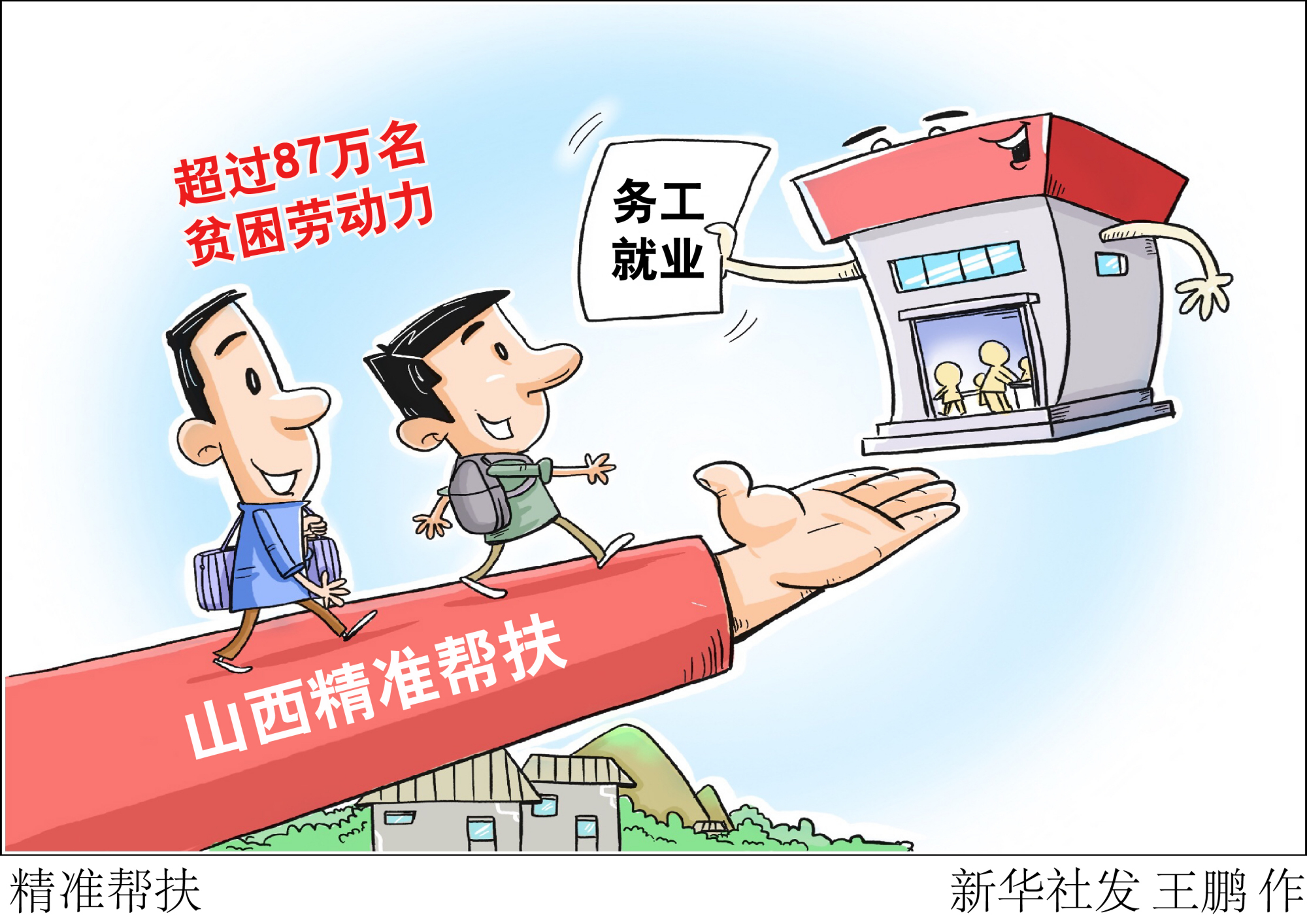 (图表·漫画)「决战决胜脱贫攻坚」精准帮扶