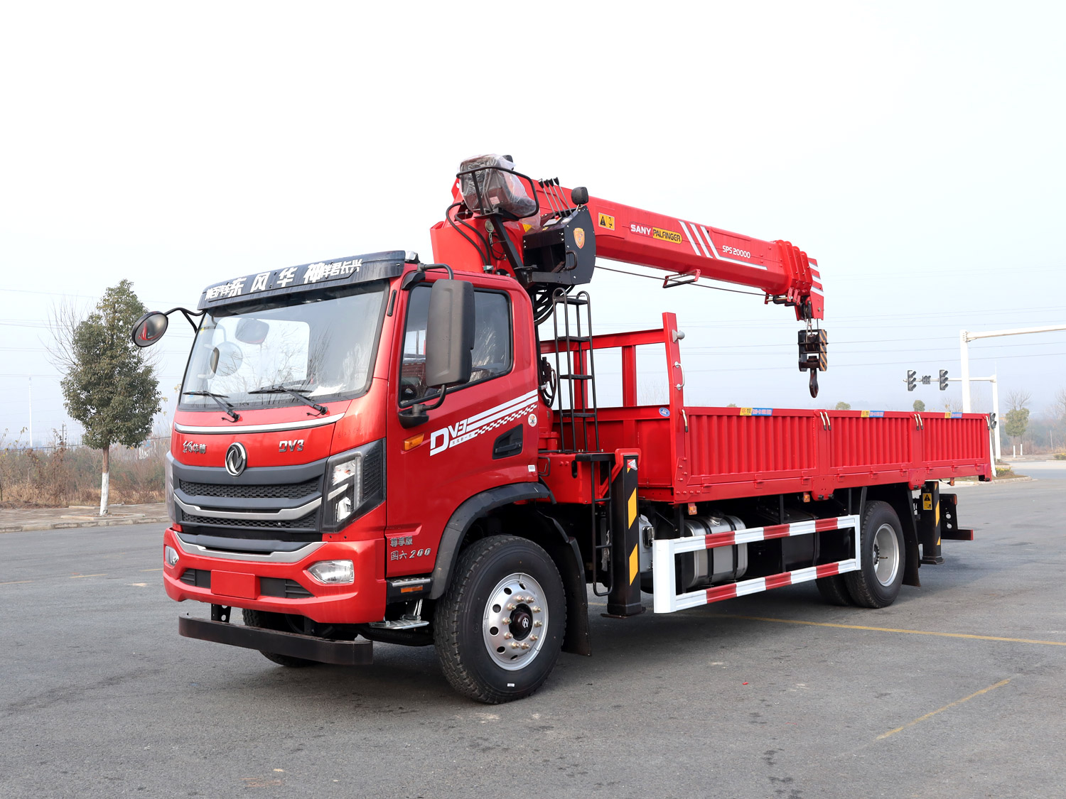 东风华神dv3单排随车吊