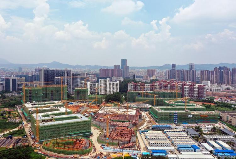光明高中园:建成后可提供公办高中学位7500个