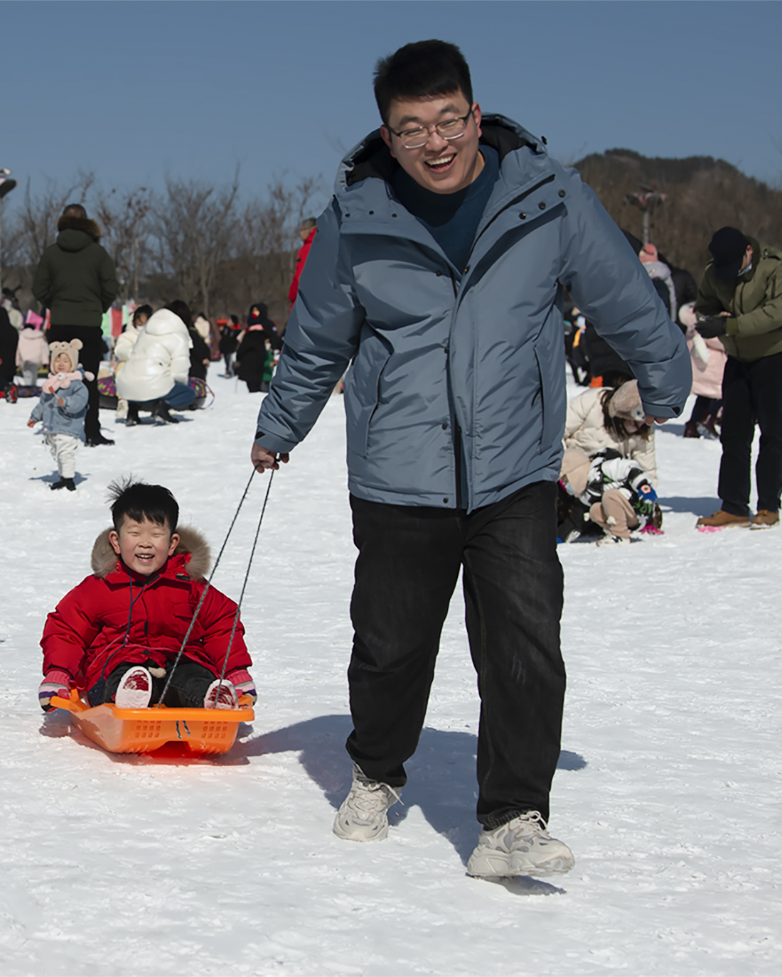 青岛世博园滑雪场图片