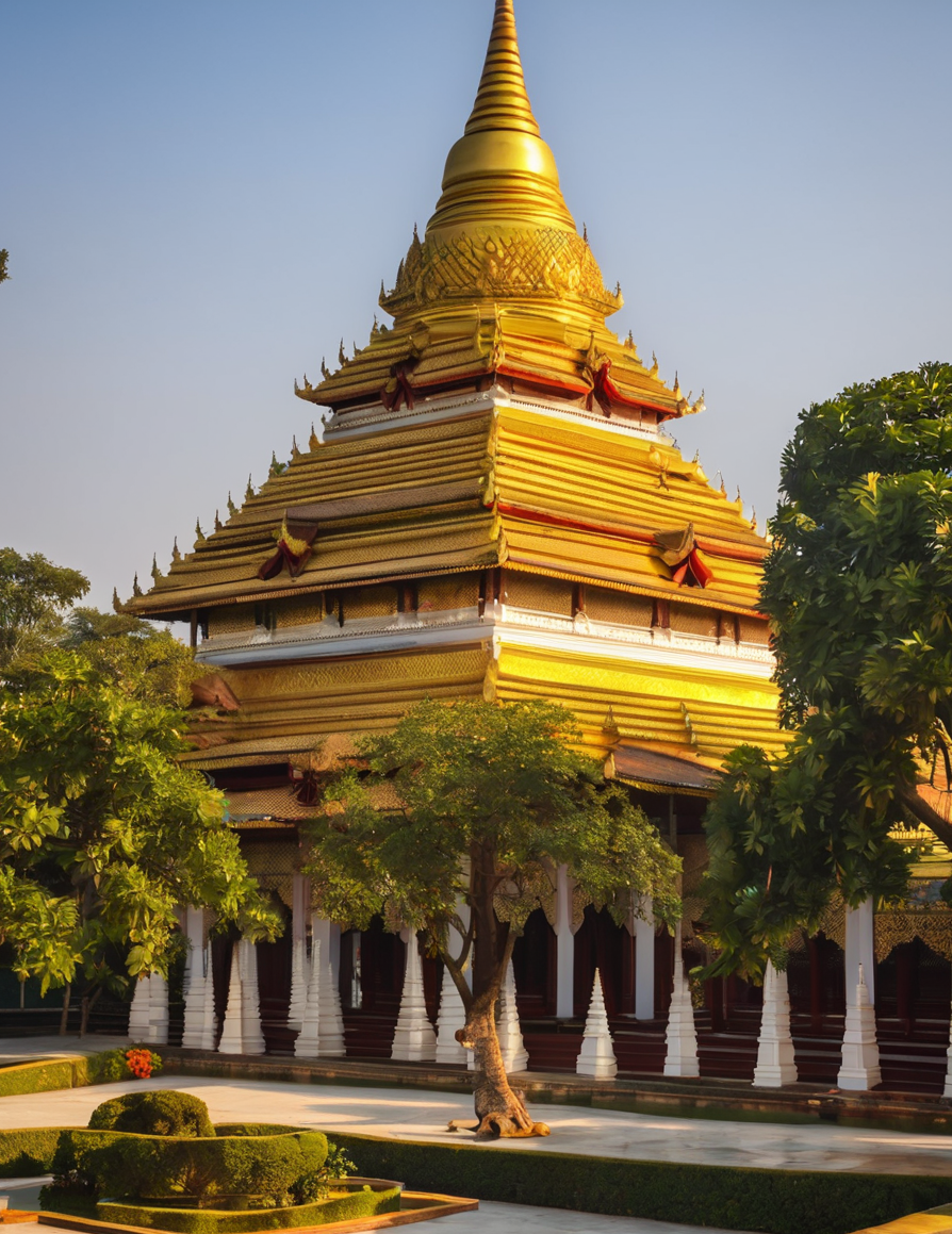 缅甸曼德勒王宫游记