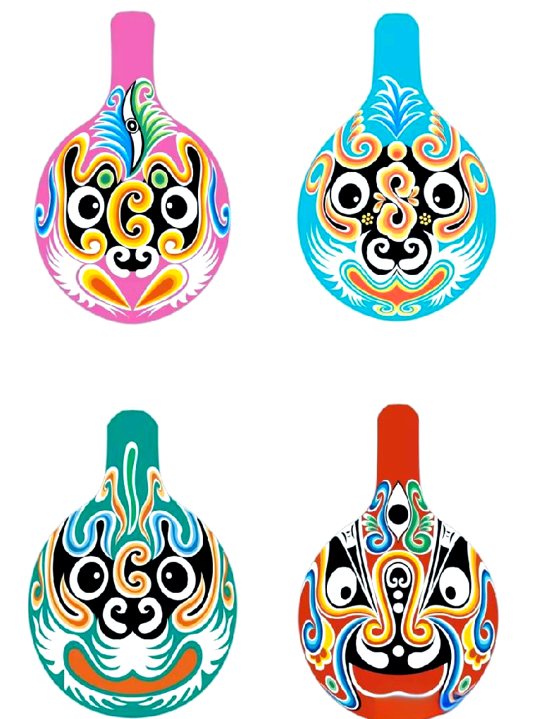 马勺脸谱的多样艺术特色与丰富文化内涵