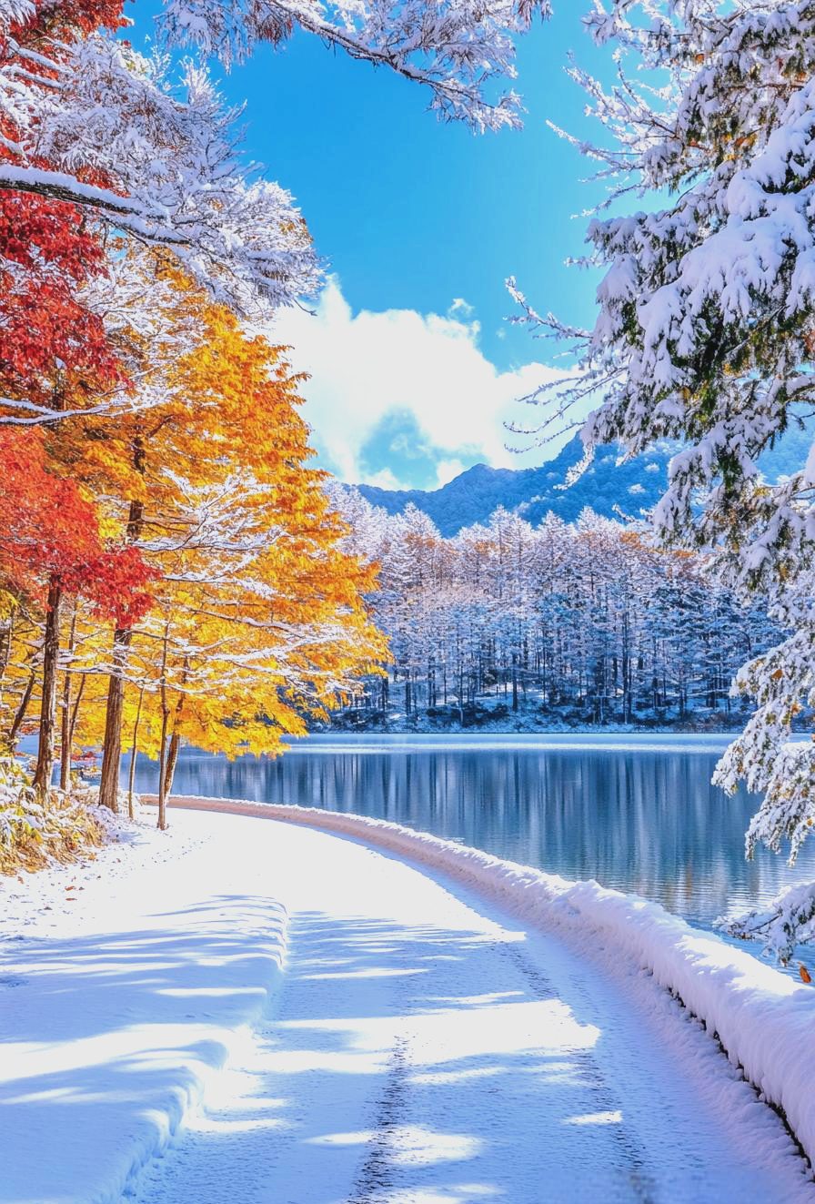 小雪节气至,冬日美景与美食相伴左右