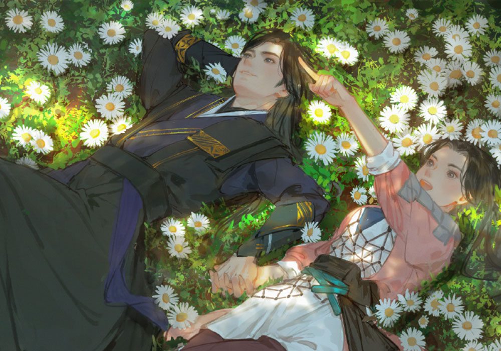 《眷思量》画师笔下的玄丽,唯美的吻戏真甜,幼年的他们好可爱!