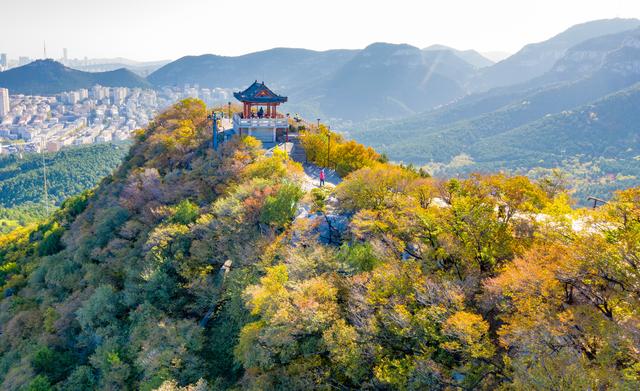 济南大千佛山各景区绿道初步贯通,沿绿道漫步,犹如行走在画中