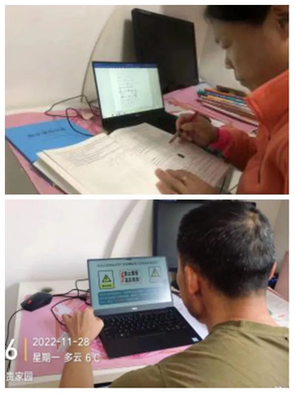 林南仓镇中学伉俪携手共抗疫