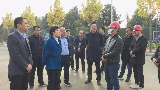 社旗县领导许晓燕深入部分企业,重点项目基地现场办公