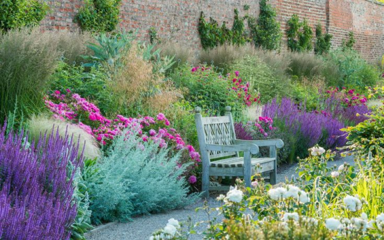 单面观赏花境/ 双面观赏花境/ 对应式花境