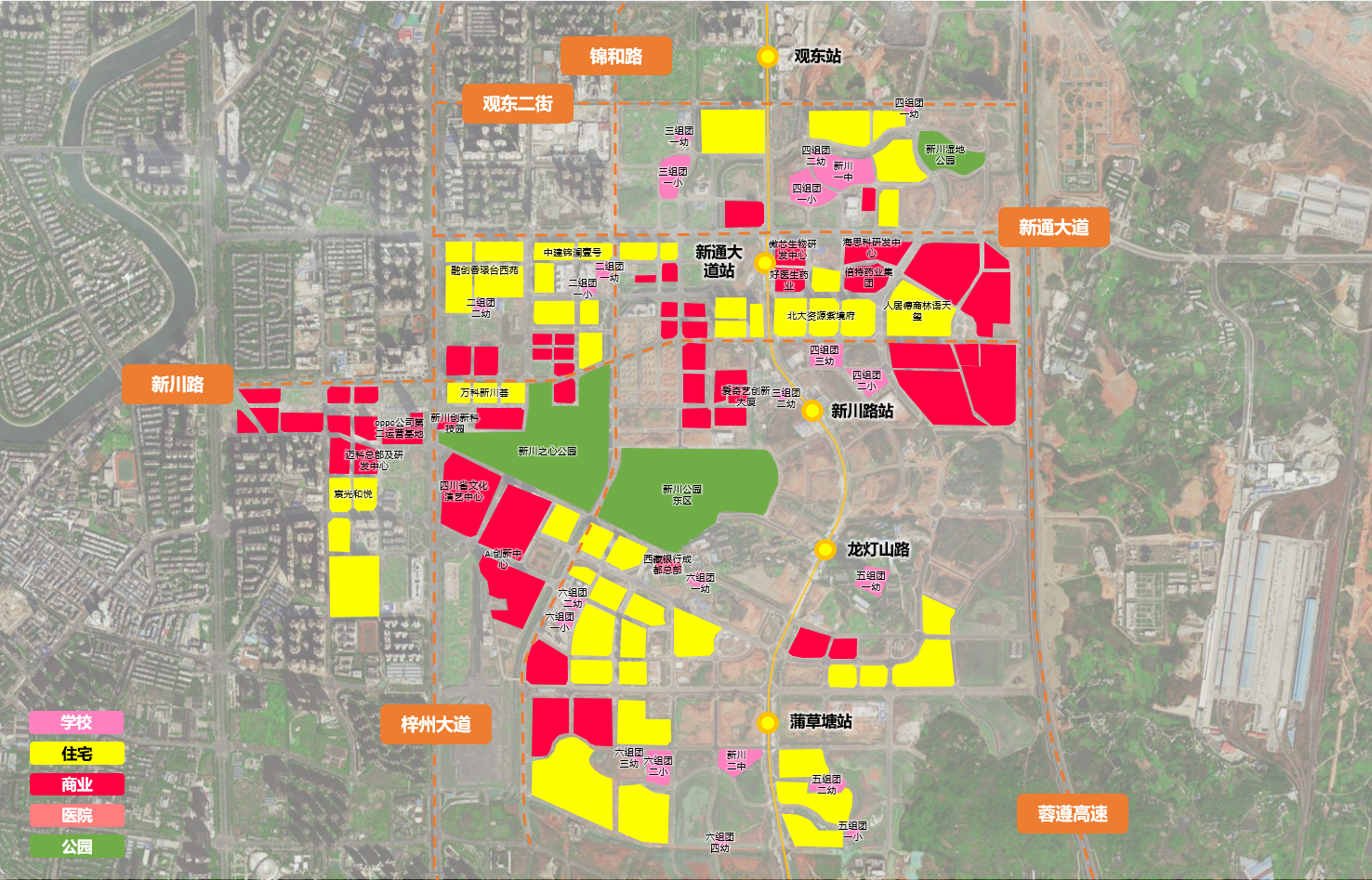 成都板塊分析:命運多舛的新川,堅挺地走向高端