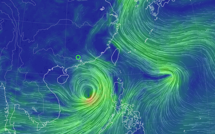 台风"暹芭"生成!白云将有大雨局部暴雨,最大影响时段在.