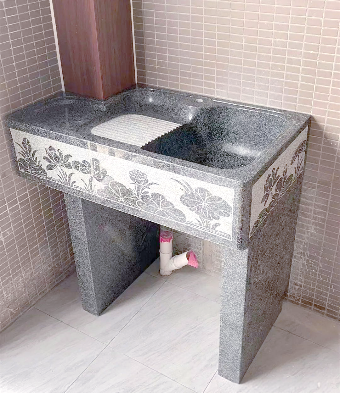 打造专属洗衣体验,花岗岩洗衣池不容错过