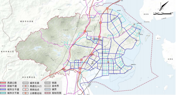 泉港公路规划路线图图片