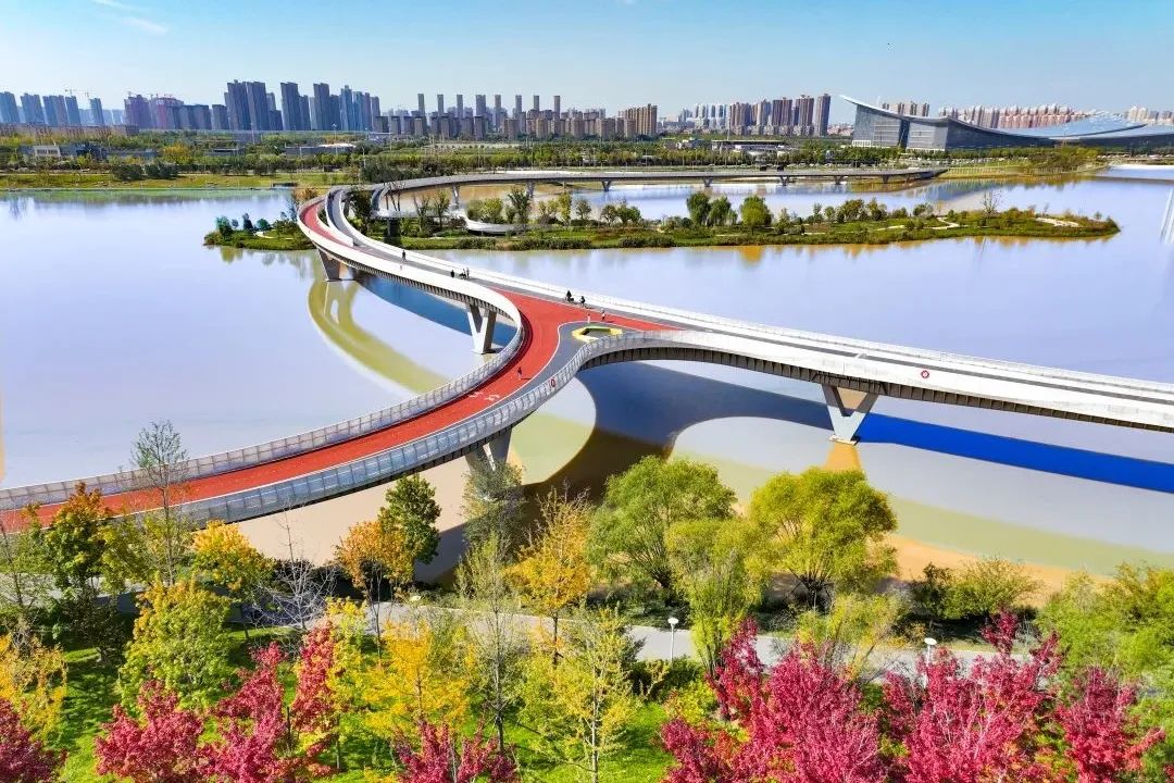 惊艳桥见浐灞国际港