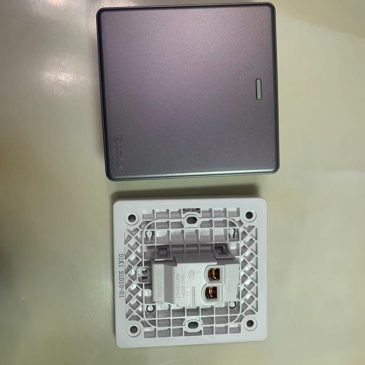 一开单控开关接线图解