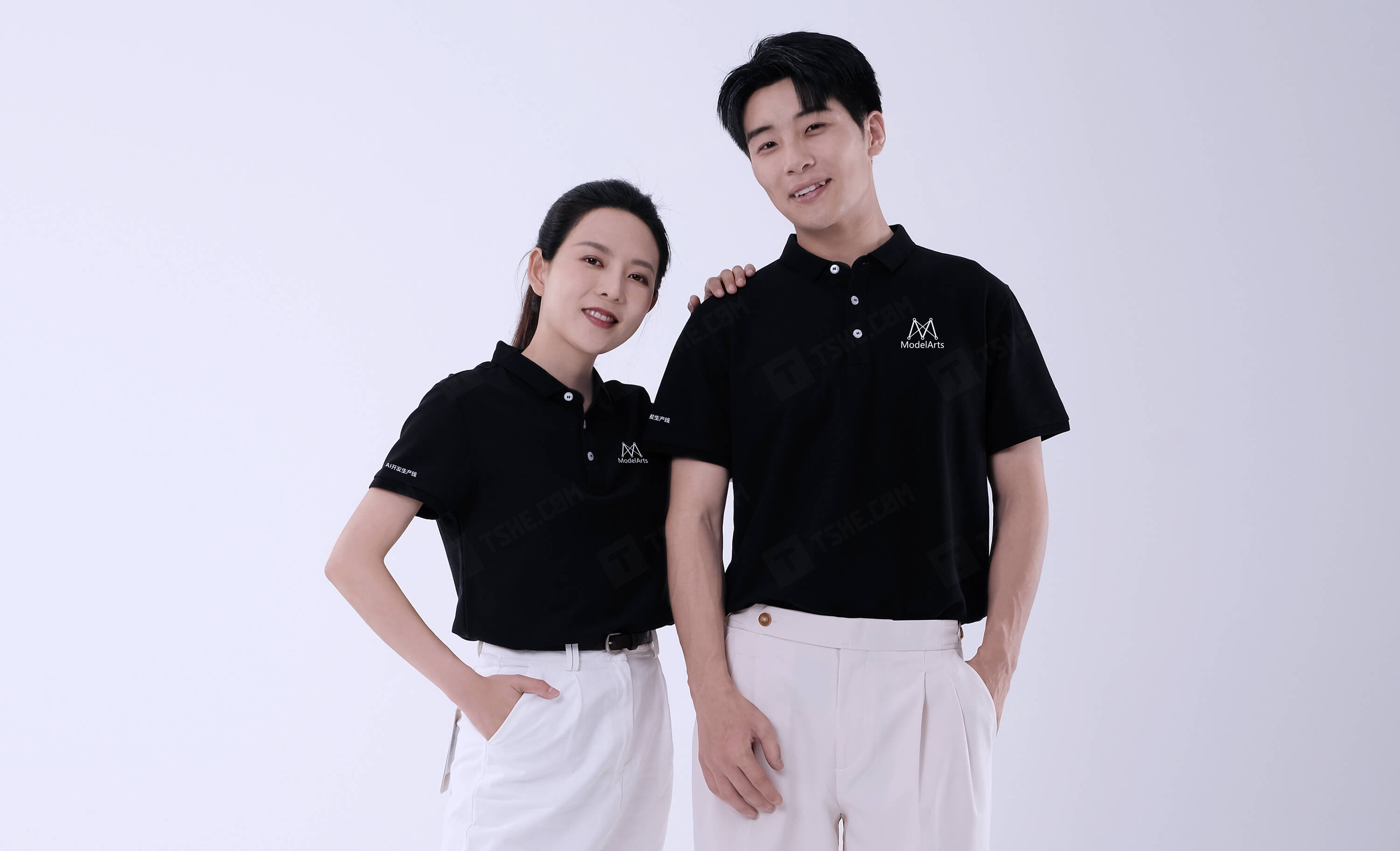 华为云AI团队专属定制战袍,大牌企业品质polo衫