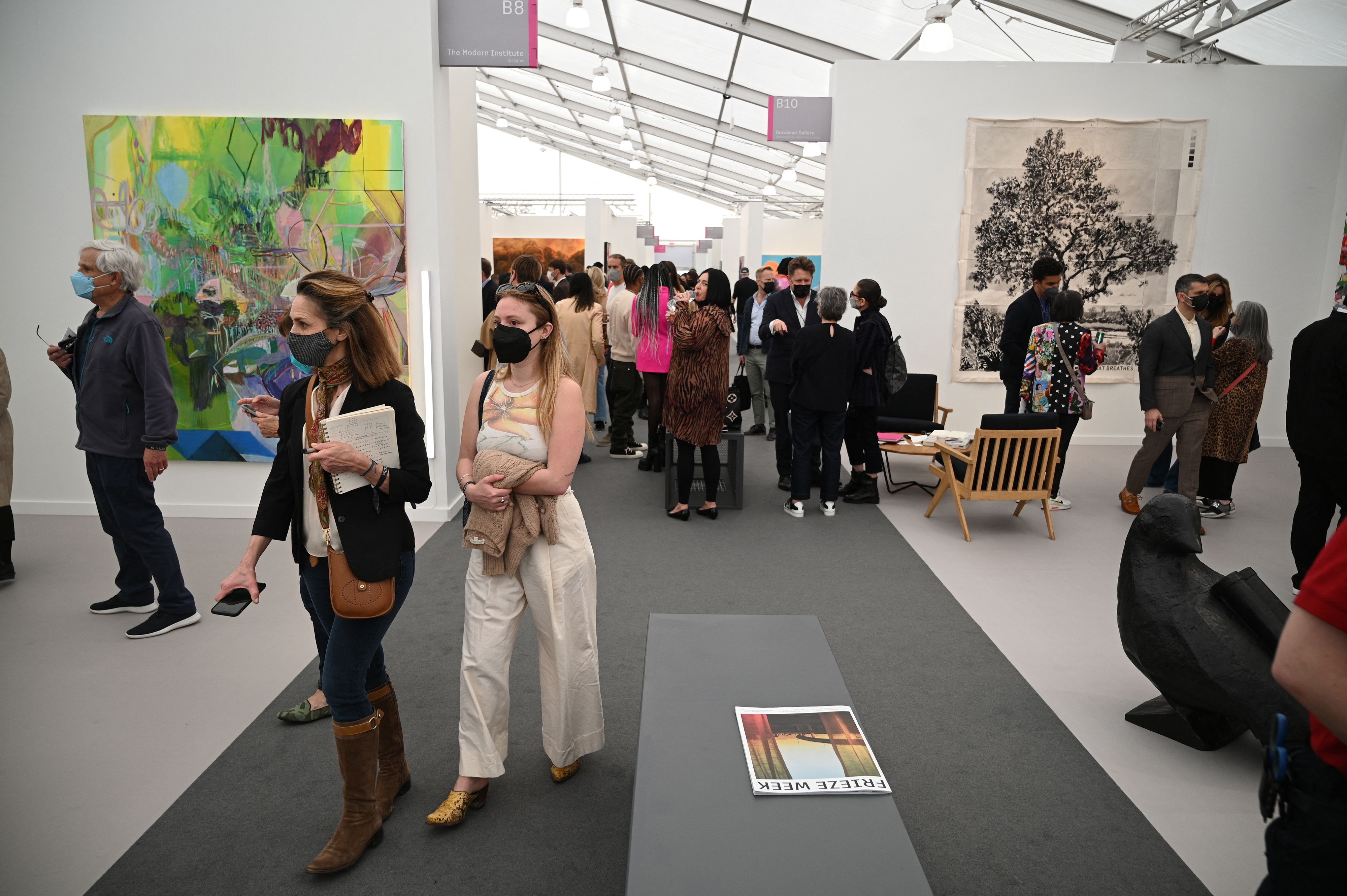 (外代一线)走进洛杉矶弗里兹艺术展