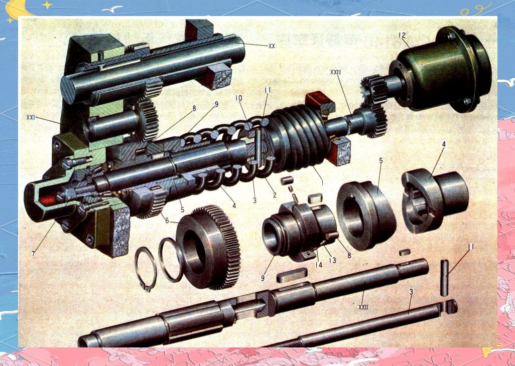 床鞍与横拖板结构图详解床鞍及横拖板结构图,是车床传动系统另一不可