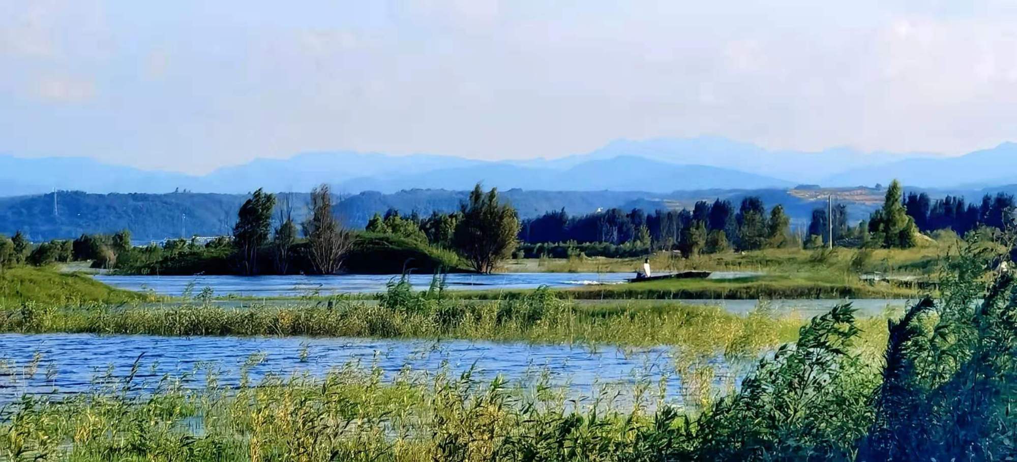 淅川丹江湿地的景色美呆了!