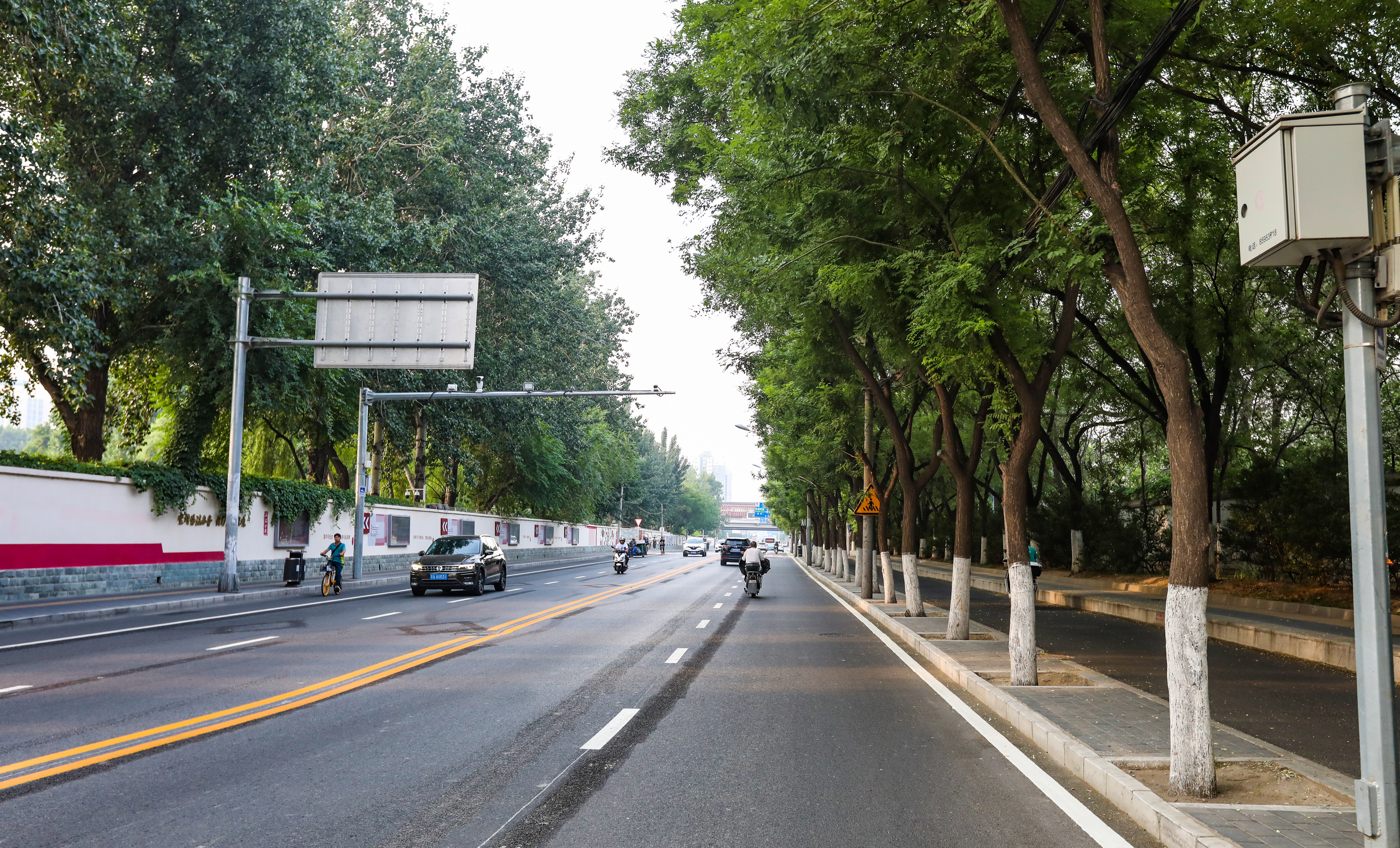 北京朝阳双桥路拓宽后正式通车,双向四车道缓解交通压力