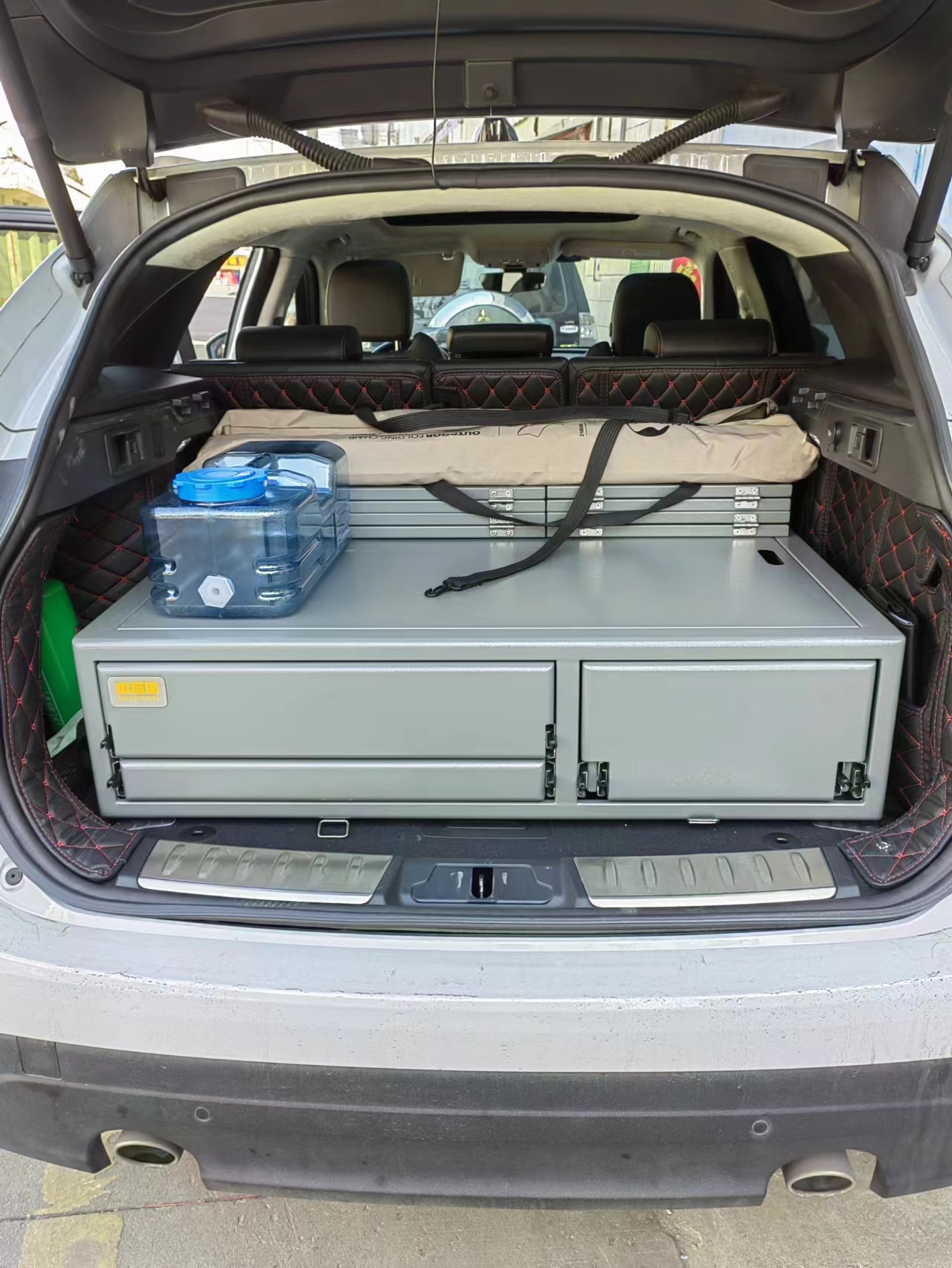 车型定做双箱suv床车魔盒,露营箱多场景使用且不影响日常用车