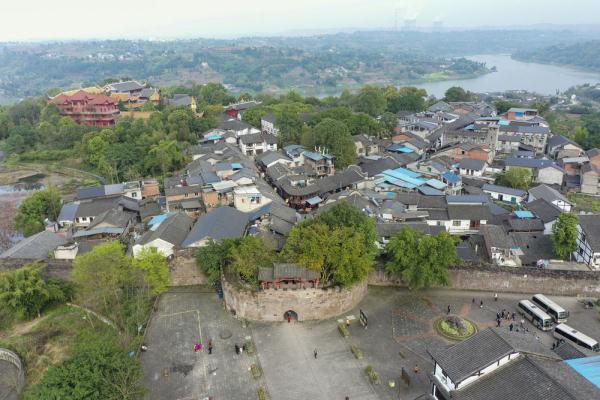 合川涞滩古镇风景区图片