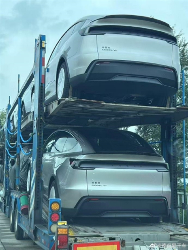 无伪装一览无余 特斯拉Model Y L已经开始运输了