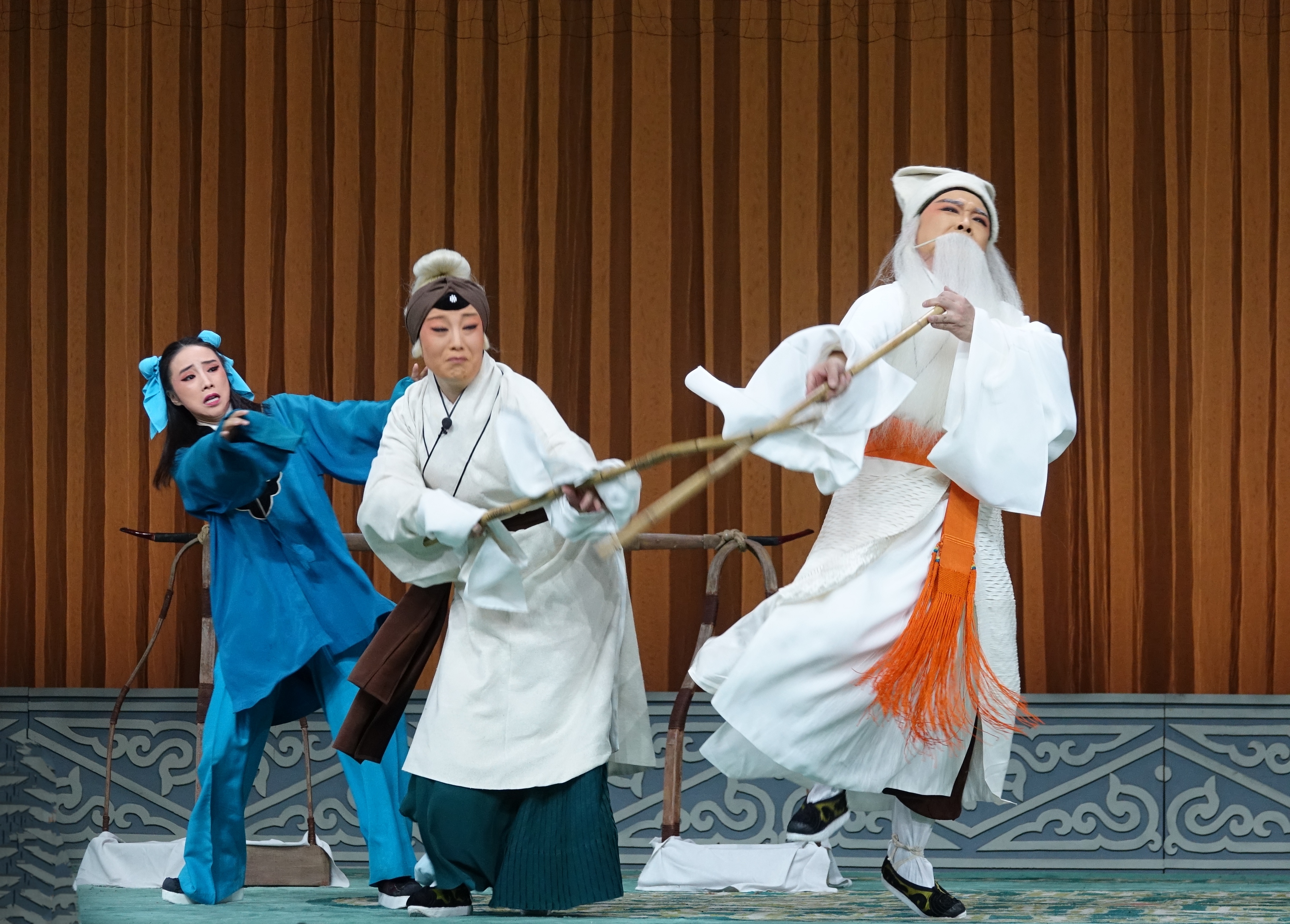 首次跨省合演02 豫剧经典《清风亭上》西安火爆上演