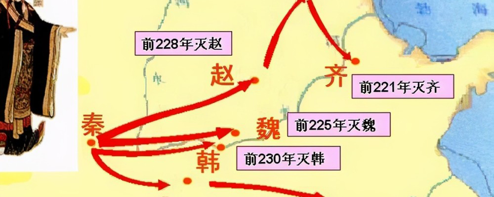 秦灭六国的顺序是什么?