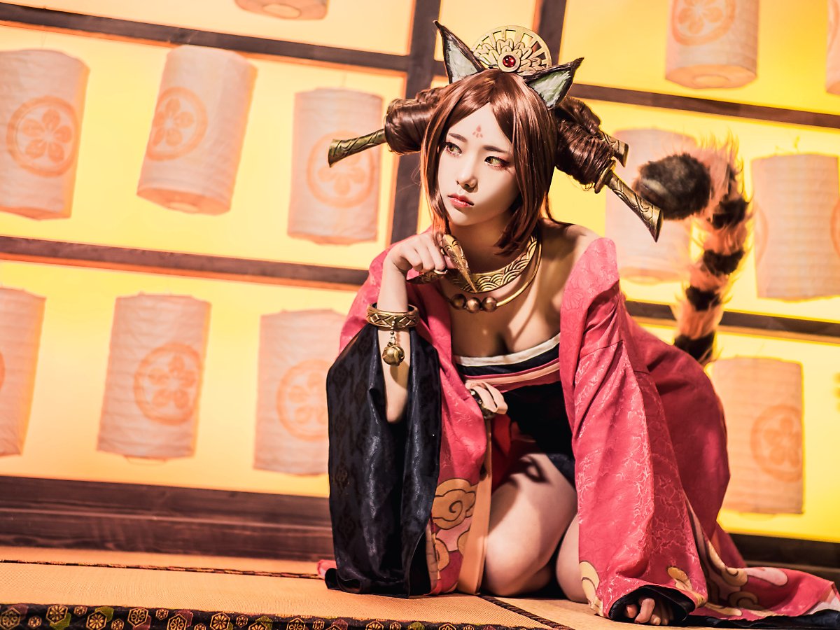 神都夜行录猫妖娴婵cosplay,妩媚,可爱,性感集一身的角色扮演