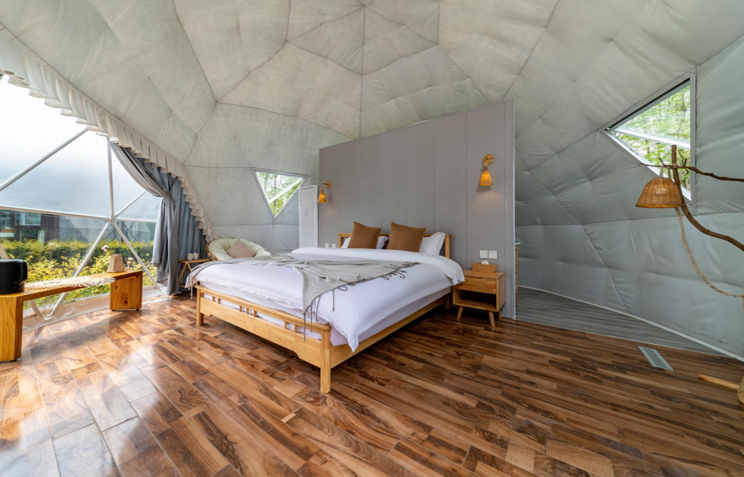 青城山馨野奢·享筑帐篷酒店|距离成都市区1h的隐世