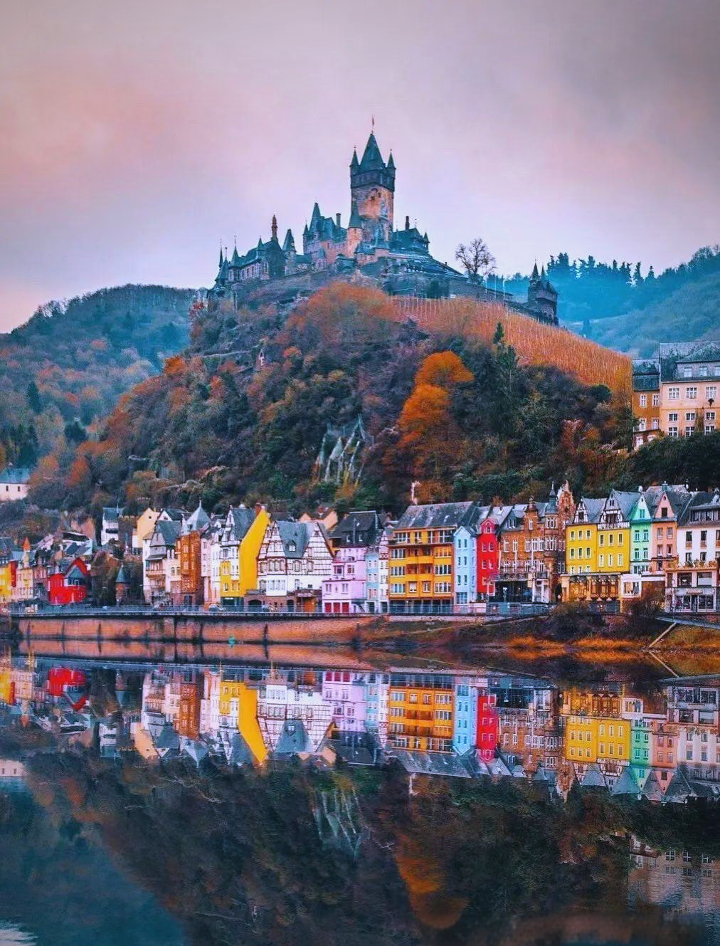 欧洲多地秋日美景,令人流连忘返