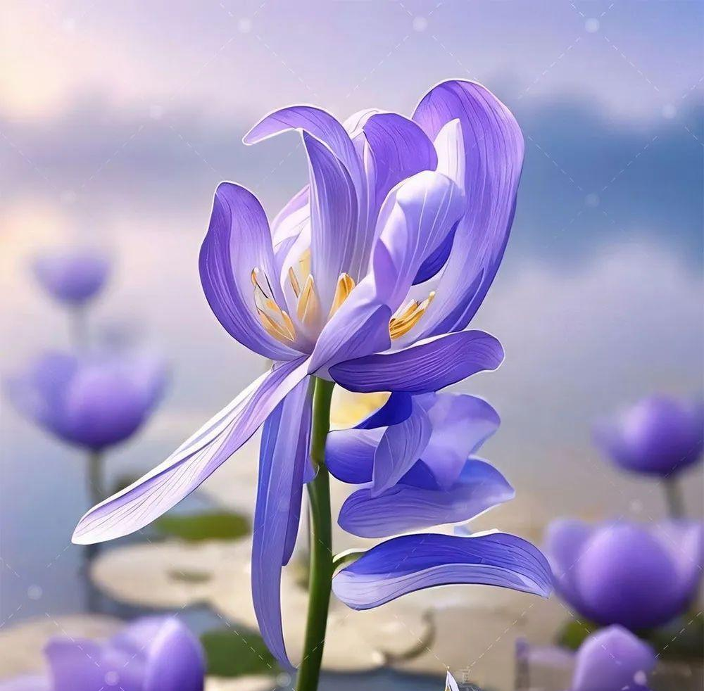 在物质与精神双重需求的当下,人们寻求各种方式以招财纳福,而紫色头像