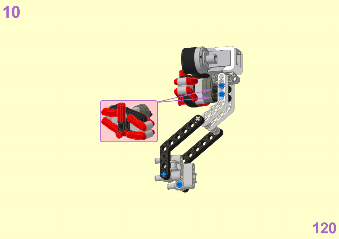 ev3魔方机器人搭建图119