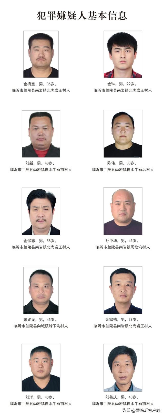 这10人被抓!警方公开征集金怀华等人违法犯罪线索