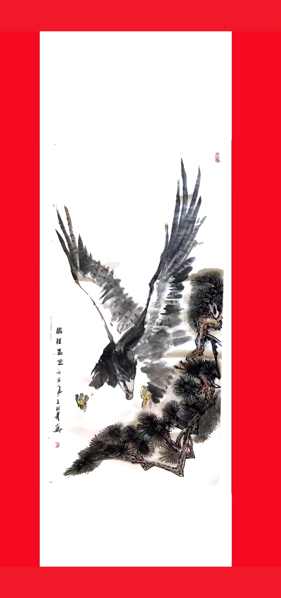 王树青雄鹰作品欣赏