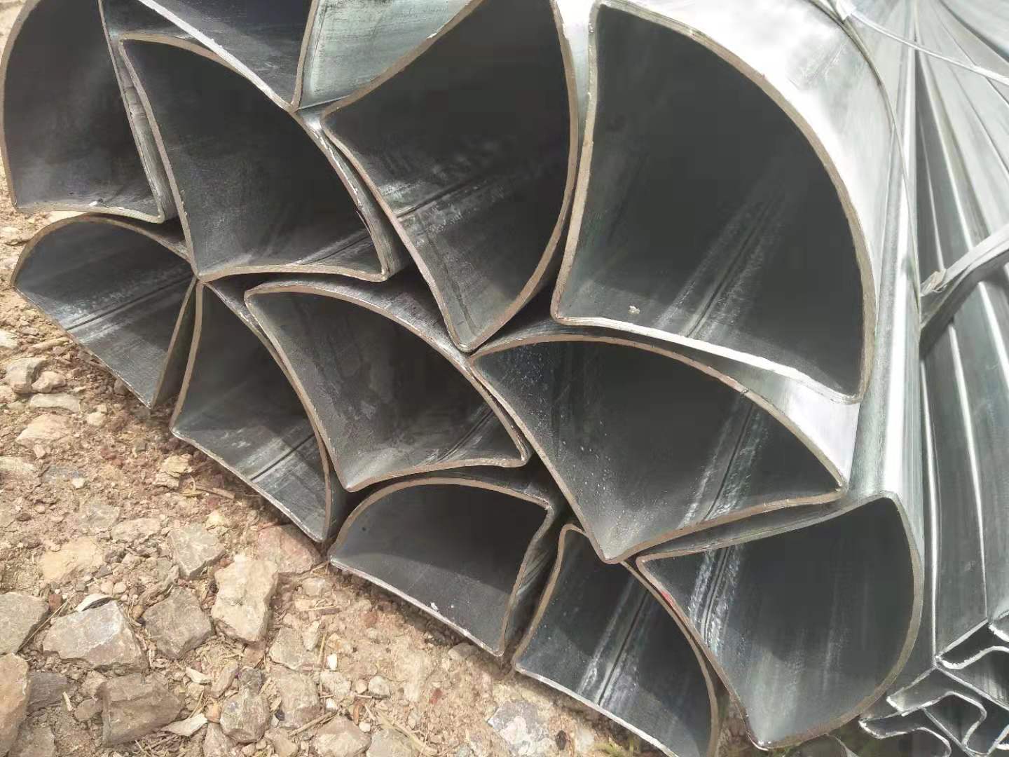 55*55不锈钢扇形管生产厂家