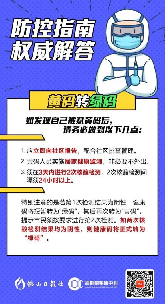 遇到红码,黄码莫惊慌!务必做到这几点