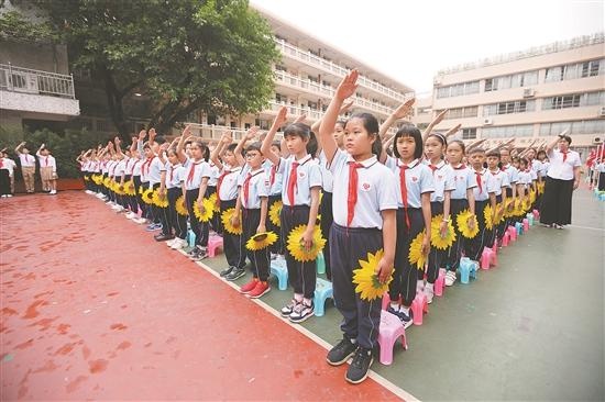 广州桂花岗小学图片