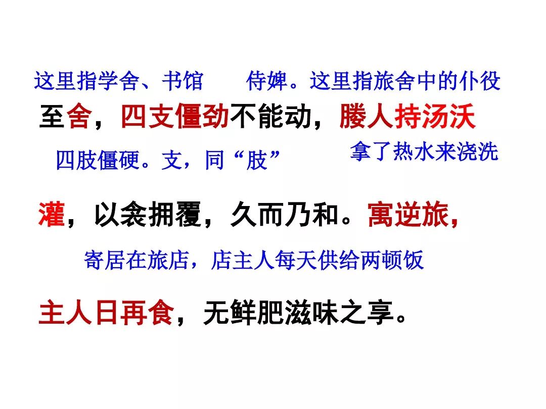 真没想到（送东阳马生序朗读）九下语文书人教版送东阳马生序注释 第17张